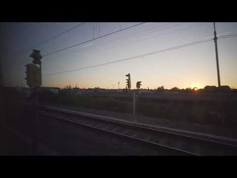 Sweden, Stockholm, train ride from Södra station to Älvsjö, 9pm 24 July 2018