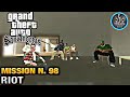 GTA San Andreas Android Game Mission 98 Riot Noob Playing Pro Gameplay Mobile Gameplay