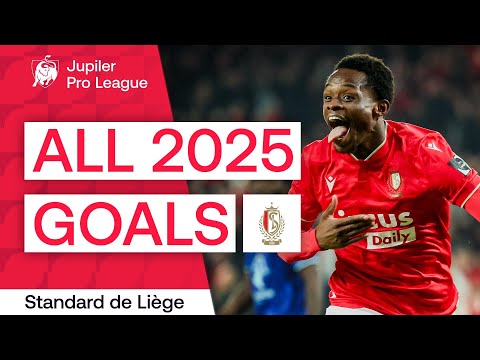 ALL STANDARD DE LIÈGE GOALS IN 2025 | Jupiler Pro League