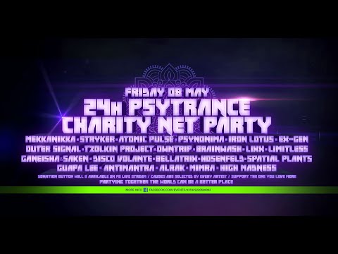 1/2 Ex-Gen @ 24h Psytrance charity net party 1h live