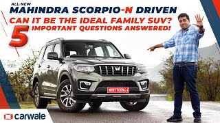 Mahindra Scorpio Z8L Diesel AT Review | The Best Family SUV? | CarWale - Video
