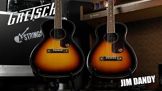 Video thumbnail for Fine 'n Dandy: The Gretsch Jim Dandy Solid Top Acoustics by astringsuk