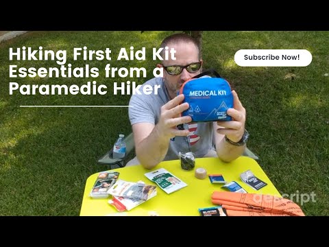 , title : 'Hiking First Aid Kit Essentials Advice from a Paramedic Hiker'