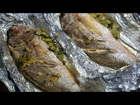 ROAST FISH WITH CALLALOO||CALLY J'S KITCHEN||OVEN ROAST ||THE JAMAICAN WAY||EASY AND SIMPLE RECIPE