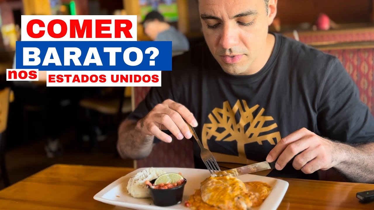 COMO COMER BARATO EM ORLANDO comendo BEM : COM VALORES! Também para os Estados Unidos!