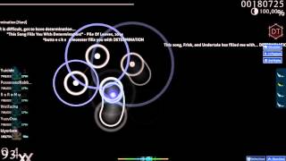 Toby Fox - Determination [DT] (osu!) [Undertale]