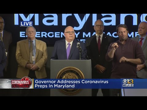 WATCH: Gov. Hogan Holds News Conference About Coronavirus Preparations