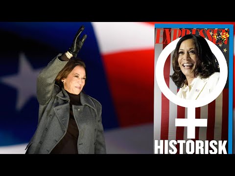 Kamala Harris svärs in som  USA:s vice president • Historiskt ögonblick