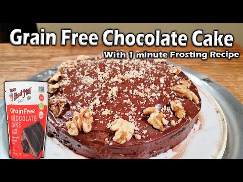Gluten Free Paleo Chocolate Cake | Bob's Red Mill Grain Free Chocolate Cake Recipe