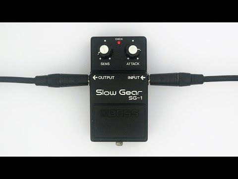 Boss SG-1 Slow Gear (Black Label) 1979 w/ original box image 16