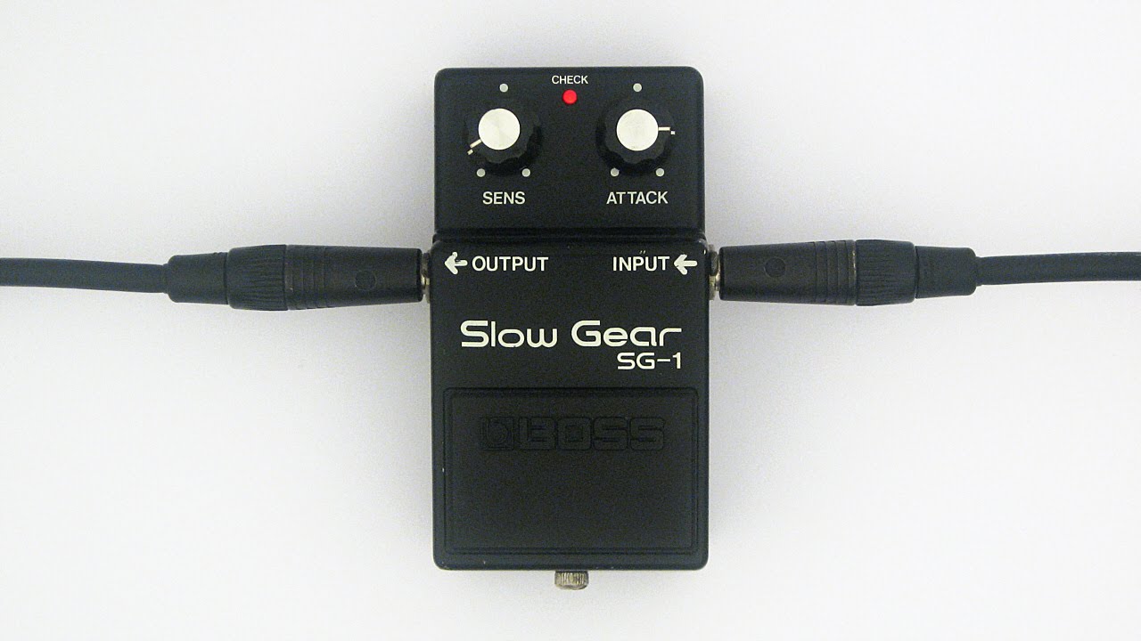 BOSS SG-1 Slow Gear Demo - YouTube