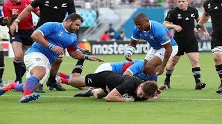 【ラグビーW杯】ナミビア選手も感激　国歌全力熱唱のマスコットキッズに賛辞「絶対この子良い子だわ」