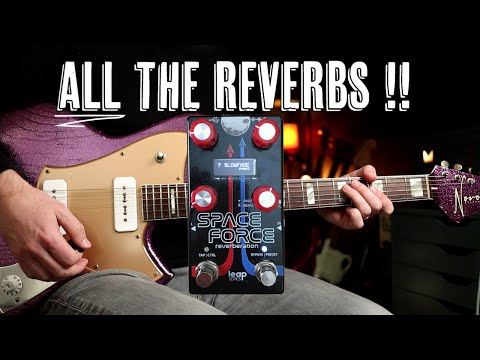 All The Reverbs You'll Ever Need!? | Alexander Pedals Space Force Reverb (Pedal Demo)