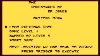 The Adventures of Dr. Jones for the Atari 8-bit family