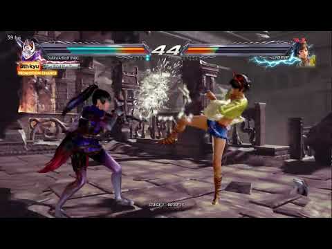 Tekken 7 Gameplay | Kunimitsu vs Josie