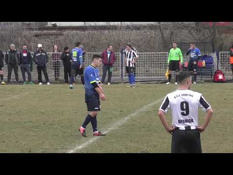 REZUMAT: Sporting Apahida - Sticla Arieșul Turda 1-1 (11.03.2018)
