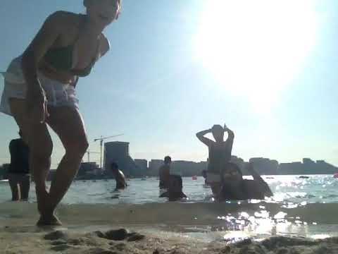 Part2 Al Zeina beach chilaz with them