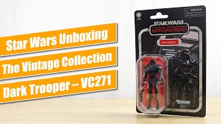 Dark Trooper VC271 3.75" Figure - Star Wars TVC Unboxing
