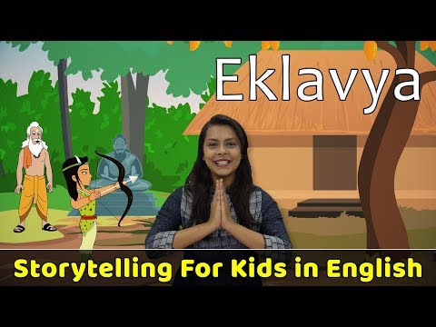 Eklavya Story in English Mahabharata | Fairy Tales English | Moral Stories Kids | Bedtime Stories