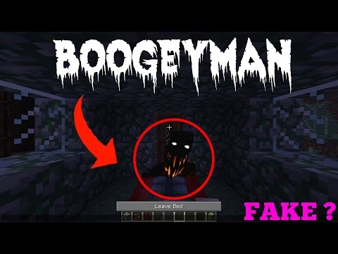 NE JAMAIS FAIRE LE BOOGEYMAN CHALLENGE DANS MINECRAFT ?!