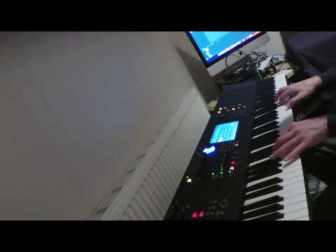 Yamaha MODX7 Synth with case & 2 power supplies image 11