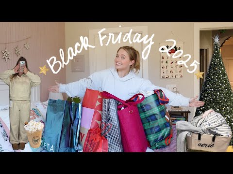 BLACK FRIDAY VLOG & HAUL 2025 🌟🛍️ (bringing back OG youtube vibes)