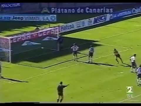 Último gol de Poyet con el Real Zaragoza