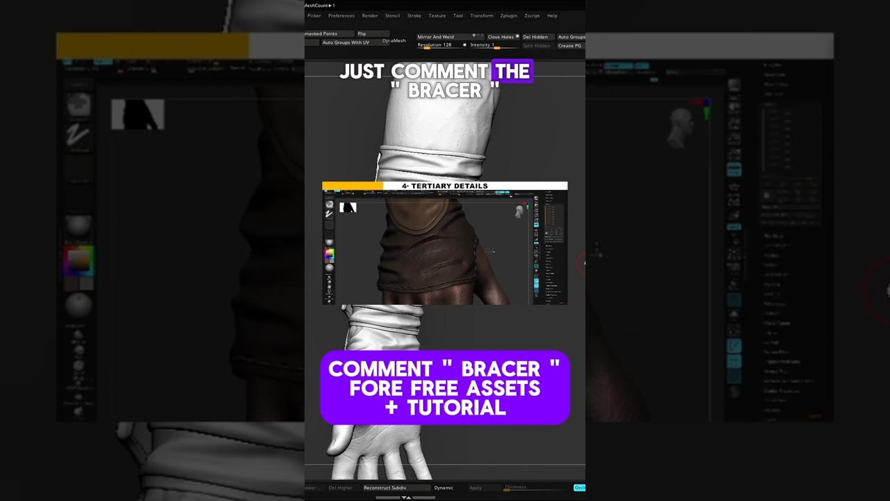 ALL FREE ASSETS AND TUTORIAL ON CHANNEL