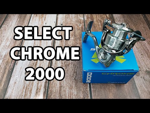 Котушка Select Chrome 2000 (6+1 підшипник) — спінінгова, універсальна для лайту