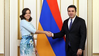 Ալեն Սիմոնյանն ընդունել է Հայաստանում Ուրուգվայի դեսպանին