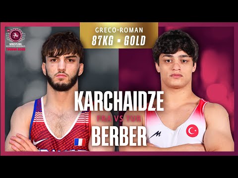 Vladimeri KARCHAIDZE (FRA) vs. Alperen BERBER (TUR) | U23 EUROPEAN CHAMPIONSHIPSFINALS | GR 87Kg