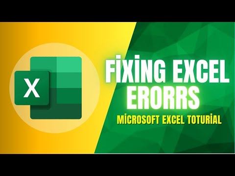 Fixing Common Excel Errors: A Comprehensive Repair Guide | Excel Tutorials