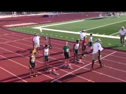 Sam Hurley qualifies for JO 80 meter hurdles