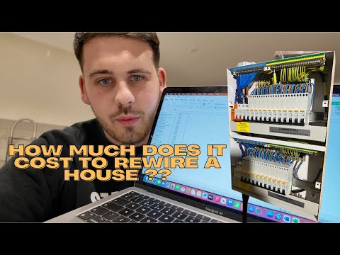 How much does it cost to rewire a house!