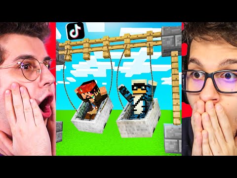 KENDAL REAGISCE AI TIKTOK PIU' VIRALI AL MONDO DI MINECRAFT ITA!