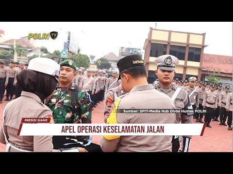 GELAR APEL PASUKAN OPERASI KESELAMATAN LALU LINTAS CANDI POLRES JEPARA