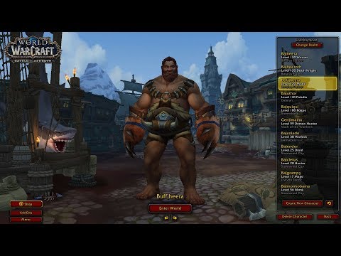 BUFFJHEERA ENTERS THE ARENA (Part 1) - WoW BFA 8.1.5 Kul Tiran Monk