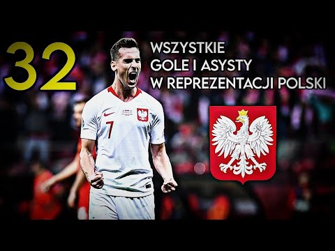 Arkadiusz Milik - WSZYSTKIE 32 GOLE I ASYSTY w reprezentacji POLSKI!