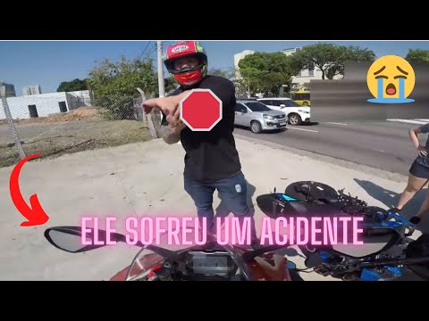 FABIO GIGA CAI DE MOTO E SE MACHUCA ??