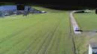 preview picture of video 'T-Rex 600 CF RC Helicopter flight in Penthaz / Switzerland'