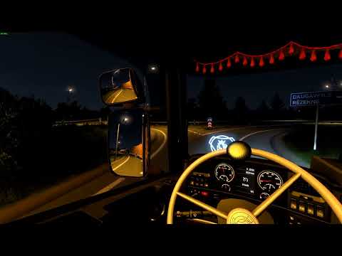ETS2 1.45 [Gamepad Xbox S] | Scania (RJL) R480 Tandem  | Riga(LV) - Parnu(EST)