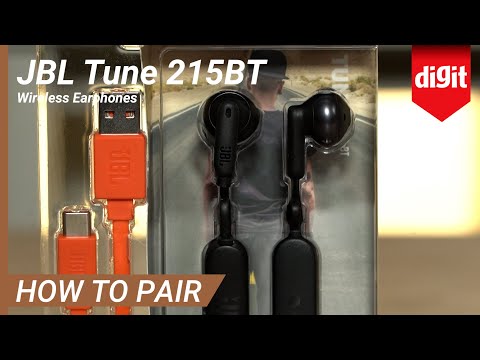 Belaidės ausinės JBL Tune 215BT, Baltos video