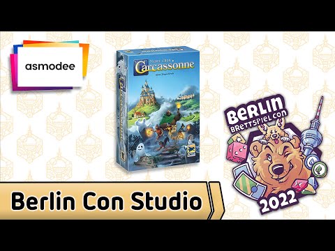 Nebel über Carcasonne mit Nordsprech – Asmodee – Berlin Con Studio 2022