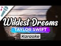 Taylor Swift - Wildest Dreams - Karaoke Instrumental (Acoustic)