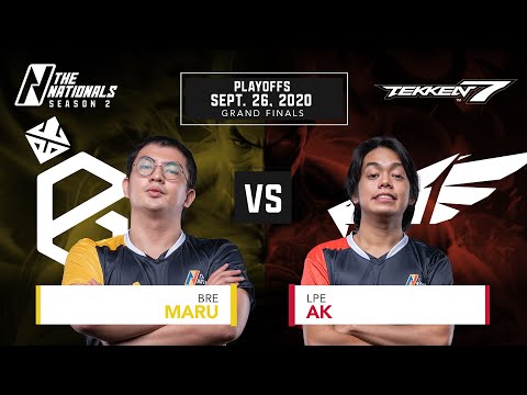 Back to back! | BRE.Maru vs LPE.AK | The Nationals Season 2 Tekken 7 Playoffs Grand Finals