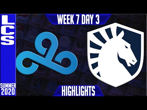 C9 vs TL Highlights | LCS Summer 2020 W7D3 | Cloud9 vs Team Liquid