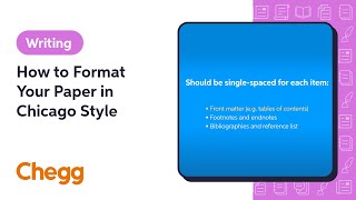 How to Format Your Paper in Chicago Style | Chegg