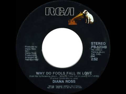 1981 HITS ARCHIVE: Why Do Fools Fall In Love? - Diana Ross (stereo 45)