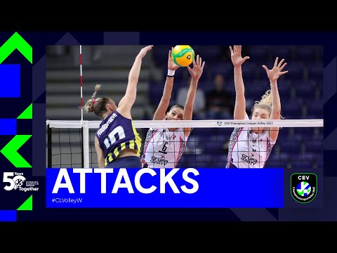 Most Successful Attacks I Grupa Azoty Chemik POLICE vs. Fenerbahce Opet ISTANBUL