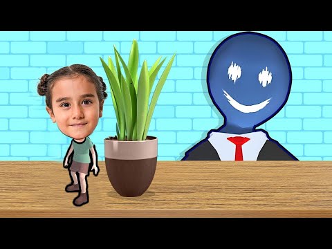 SAKLAMBAÇ SİMULATÖR OYNADIK ! CANAVARDAN KAÇTIK !? - Hunt & Seek | Gamze Karta